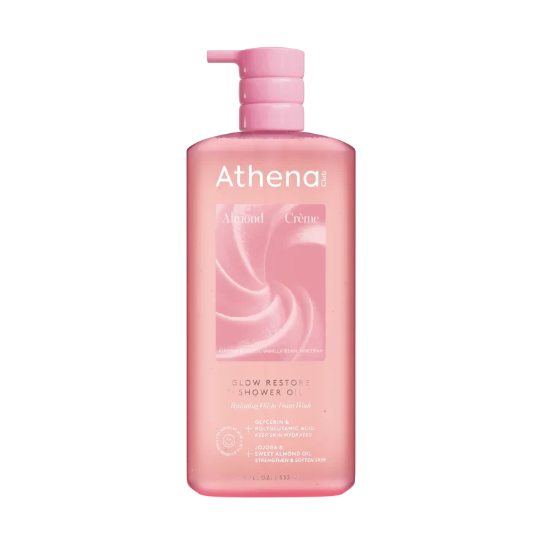 Glow Restore Shower Oil E6 Almond Crème